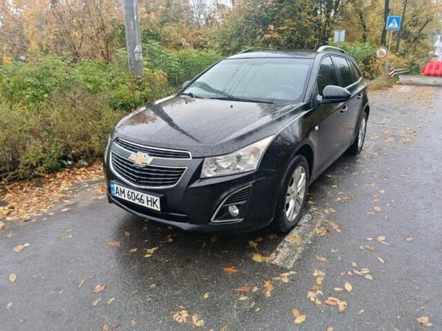 Черный Шевроле Круз, объемом двигателя 2 л и пробегом 305 тыс. км за 8225 $, фото 1 на Automoto.ua