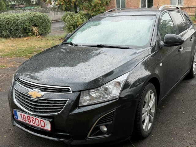 Черный Шевроле Круз, объемом двигателя 2 л и пробегом 190 тыс. км за 5018 $, фото 1 на Automoto.ua