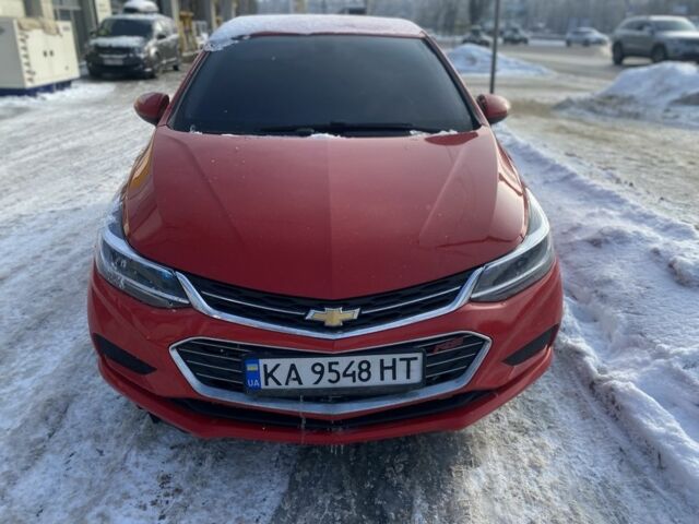 Красный Шевроле Круз, объемом двигателя 1.4 л и пробегом 156 тыс. км за 8500 $, фото 1 на Automoto.ua