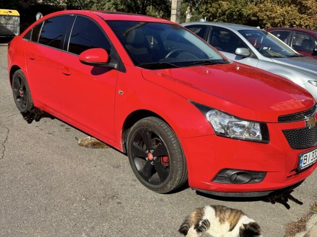 Червоний Шевроле Круз, об'ємом двигуна 1.8 л та пробігом 183 тис. км за 8000 $, фото 1 на Automoto.ua