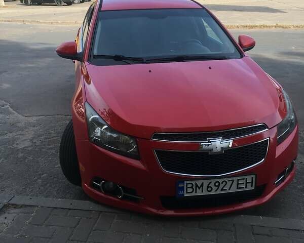 Красный Шевроле Круз, объемом двигателя 1.36 л и пробегом 260 тыс. км за 7900 $, фото 1 на Automoto.ua