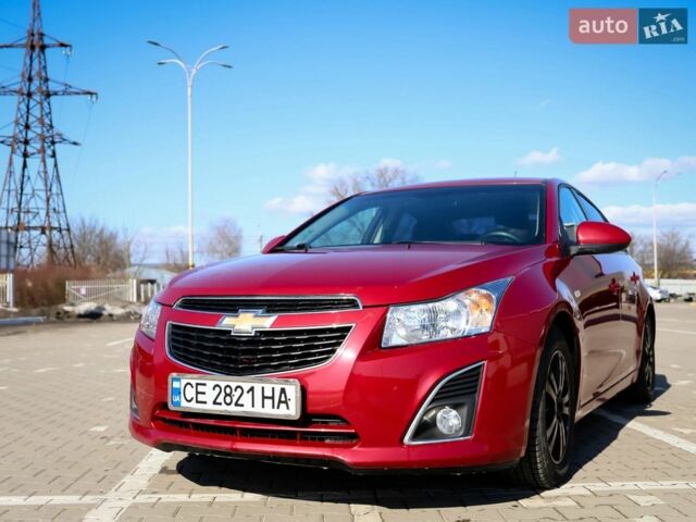 Красный Шевроле Круз, объемом двигателя 1.6 л и пробегом 116 тыс. км за 7700 $, фото 1 на Automoto.ua