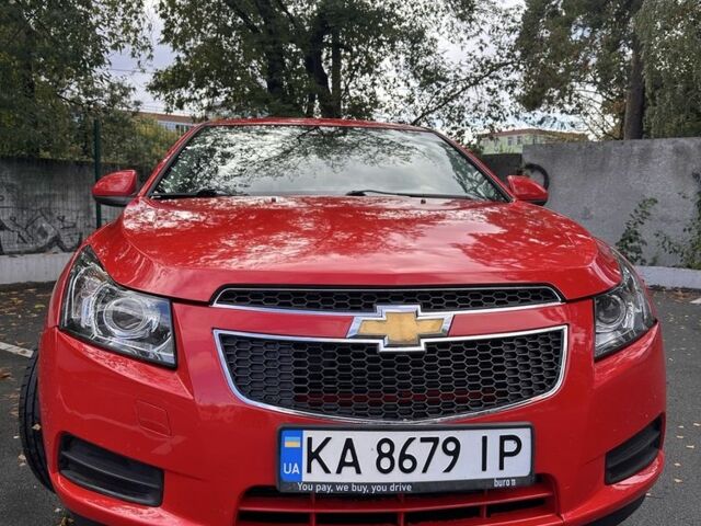 Красный Шевроле Круз, объемом двигателя 1.4 л и пробегом 189 тыс. км за 7428 $, фото 1 на Automoto.ua