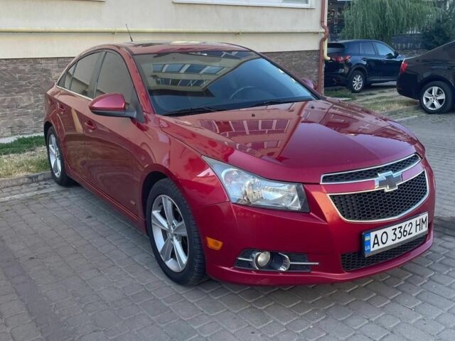 Червоний Шевроле Круз, об'ємом двигуна 1.4 л та пробігом 220 тис. км за 6700 $, фото 1 на Automoto.ua