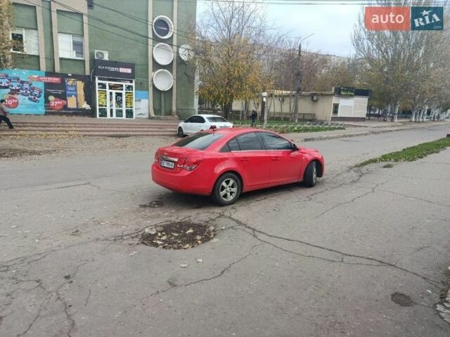 Червоний Шевроле Круз, об'ємом двигуна 1.4 л та пробігом 144 тис. км за 7300 $, фото 1 на Automoto.ua