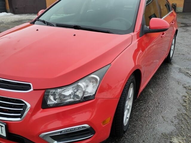 Красный Шевроле Круз, объемом двигателя 0 л и пробегом 220 тыс. км за 7198 $, фото 1 на Automoto.ua