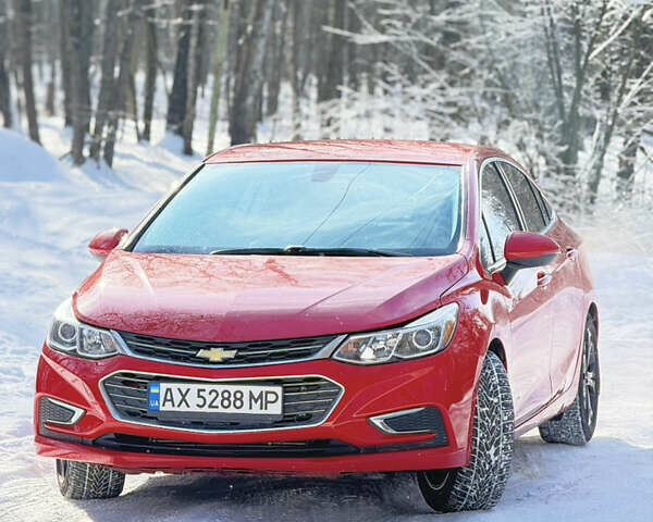 Красный Шевроле Круз, объемом двигателя 1.4 л и пробегом 188 тыс. км за 9900 $, фото 1 на Automoto.ua