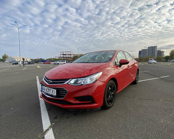Шевроле Круз 2016 в Киеве на Automoto.ua Красный Шевроле Круз, объемом двигателя 1.4 л и пробегом 72 тыс. км за 9300 $, фото 1 на Automoto.ua