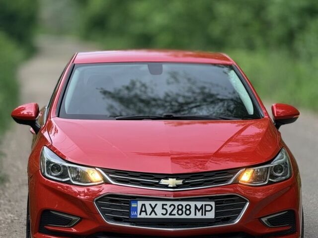 Красный Шевроле Круз, объемом двигателя 1.4 л и пробегом 191 тыс. км за 7900 $, фото 1 на Automoto.ua