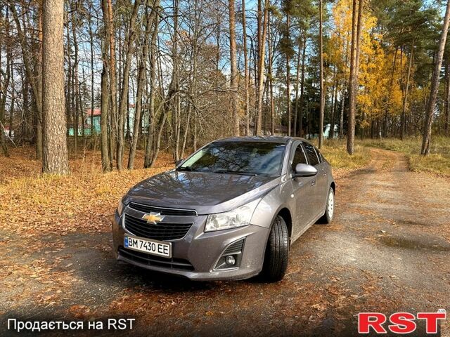 Серый Шевроле Круз, объемом двигателя 1.6 л и пробегом 126 тыс. км за 7650 $, фото 1 на Automoto.ua