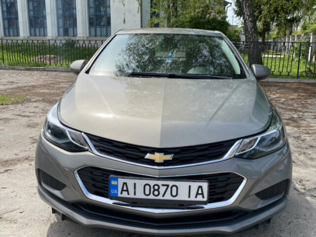 Серый Шевроле Круз, объемом двигателя 1.4 л и пробегом 115 тыс. км за 10400 $, фото 1 на Automoto.ua