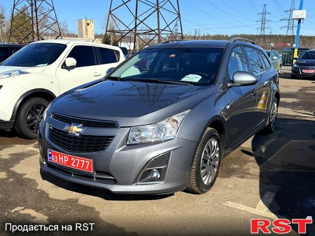Серый Шевроле Круз, объемом двигателя 1.4 л и пробегом 214 тыс. км за 7400 $, фото 1 на Automoto.ua
