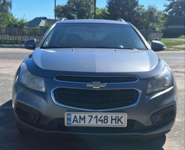 Серый Шевроле Круз, объемом двигателя 1.6 л и пробегом 201 тыс. км за 7400 $, фото 1 на Automoto.ua