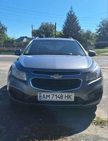 Серый Шевроле Круз, объемом двигателя 1.6 л и пробегом 201 тыс. км за 7500 $, фото 1 на Automoto.ua