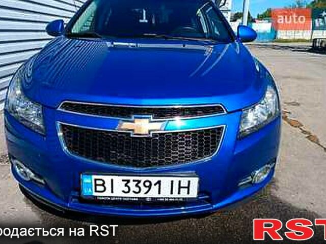 Синий Шевроле Круз, объемом двигателя 1.6 л и пробегом 104 тыс. км за 7850 $, фото 1 на Automoto.ua