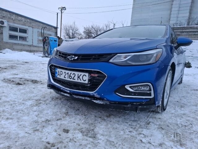 Синій Шевроле Круз, об'ємом двигуна 1.4 л та пробігом 138 тис. км за 9200 $, фото 1 на Automoto.ua