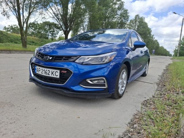 Шевроле Круз 2016 в Запорожье на Automoto.ua Синий Шевроле Круз, объемом двигателя 1.4 л и пробегом 138 тыс. км за 9700 $, фото 1 на Automoto.ua