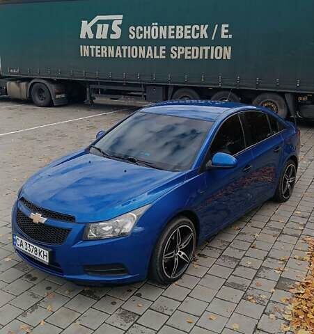 Синий Шевроле Круз, объемом двигателя 1.6 л и пробегом 248 тыс. км за 6600 $, фото 1 на Automoto.ua