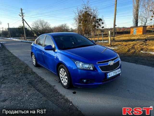 Синий Шевроле Круз, объемом двигателя 1.6 л и пробегом 205 тыс. км за 5300 $, фото 1 на Automoto.ua