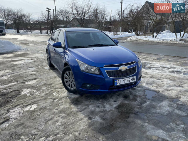 Синий Шевроле Круз, объемом двигателя 1.6 л и пробегом 205 тыс. км за 4400 $, фото 1 на Automoto.ua