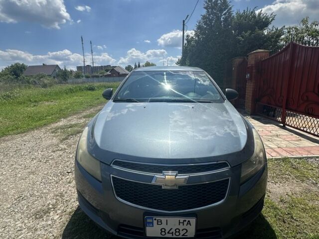 Синий Шевроле Круз, объемом двигателя 1.8 л и пробегом 163 тыс. км за 7499 $, фото 1 на Automoto.ua