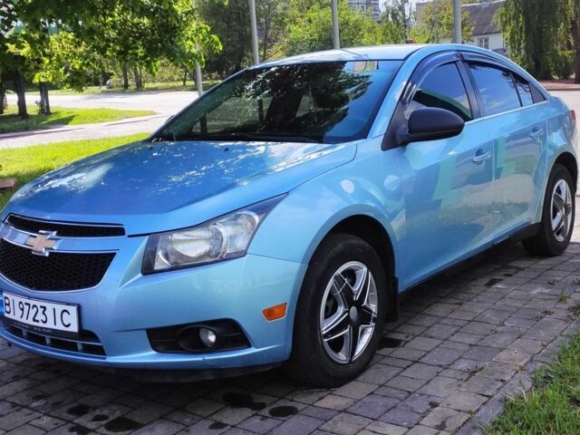 Синий Шевроле Круз, объемом двигателя 1.8 л и пробегом 181 тыс. км за 5900 $, фото 1 на Automoto.ua