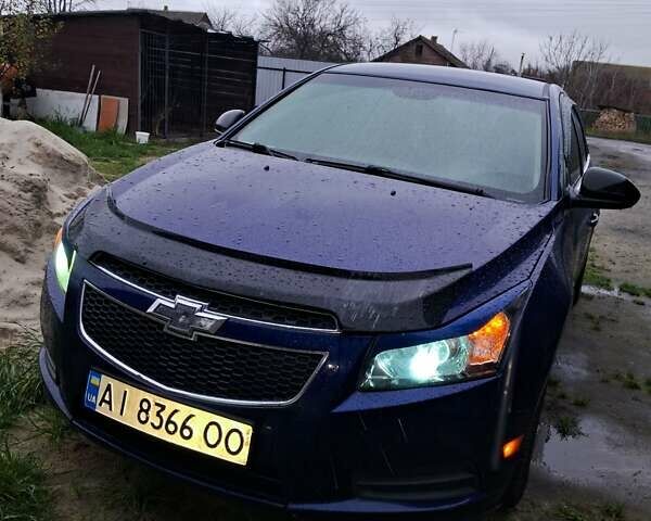 Синий Шевроле Круз, объемом двигателя 1.8 л и пробегом 210 тыс. км за 6000 $, фото 1 на Automoto.ua
