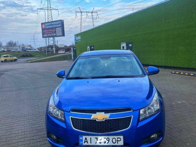 Синий Шевроле Круз, объемом двигателя 1.6 л и пробегом 155 тыс. км за 7900 $, фото 1 на Automoto.ua