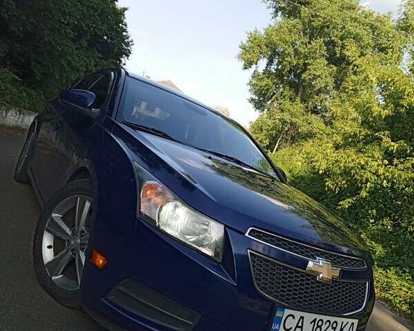 Синий Шевроле Круз, объемом двигателя 1.4 л и пробегом 255 тыс. км за 6500 $, фото 1 на Automoto.ua