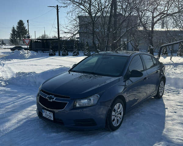 Синий Шевроле Круз, объемом двигателя 1.8 л и пробегом 213 тыс. км за 5800 $, фото 1 на Automoto.ua