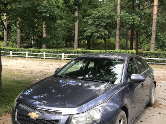 Синий Шевроле Круз, объемом двигателя 1.4 л и пробегом 230 тыс. км за 6999 $, фото 1 на Automoto.ua