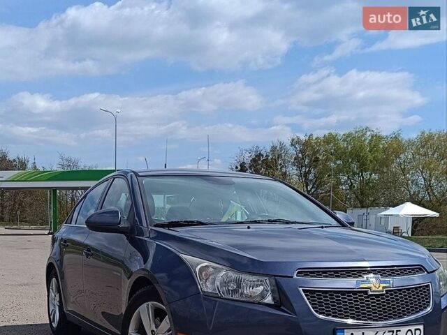 Синий Шевроле Круз, объемом двигателя 2 л и пробегом 166 тыс. км за 7600 $, фото 1 на Automoto.ua