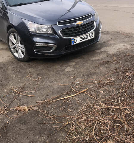 Синий Шевроле Круз, объемом двигателя 1.39 л и пробегом 218 тыс. км за 6500 $, фото 1 на Automoto.ua