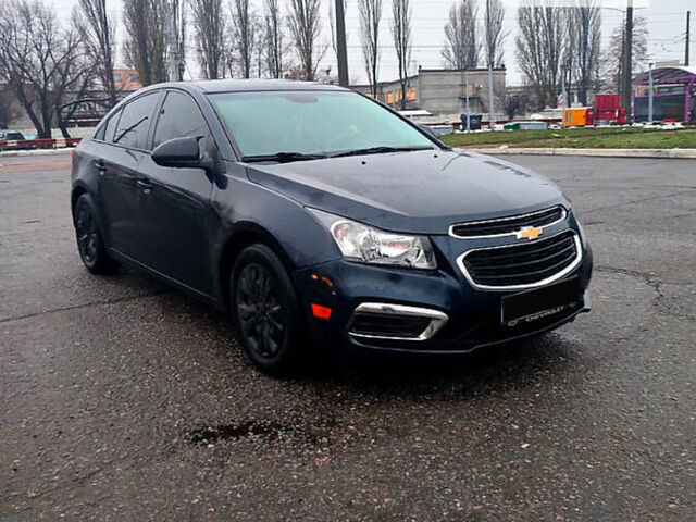 Синий Шевроле Круз, объемом двигателя 1.8 л и пробегом 160 тыс. км за 7000 $, фото 1 на Automoto.ua