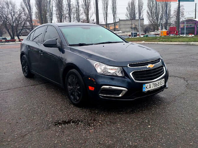 Синий Шевроле Круз, объемом двигателя 1.8 л и пробегом 160 тыс. км за 7000 $, фото 1 на Automoto.ua