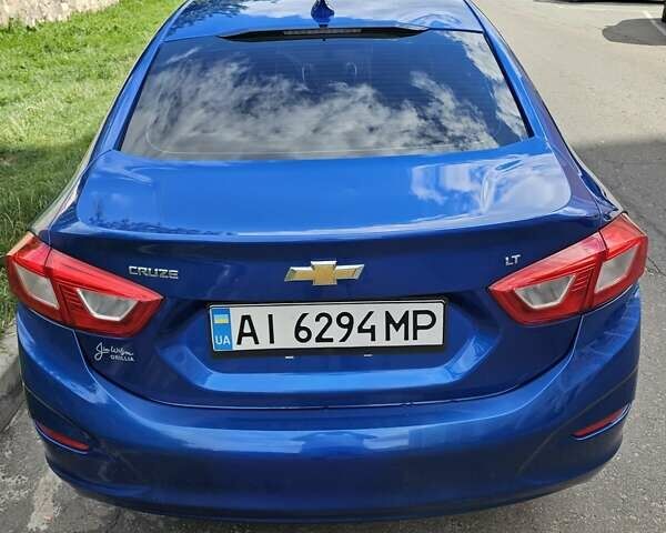 Синий Шевроле Круз, объемом двигателя 1.4 л и пробегом 175 тыс. км за 9000 $, фото 1 на Automoto.ua