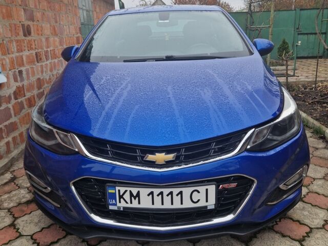 Синій Шевроле Круз, об'ємом двигуна 1.4 л та пробігом 116 тис. км за 9900 $, фото 1 на Automoto.ua