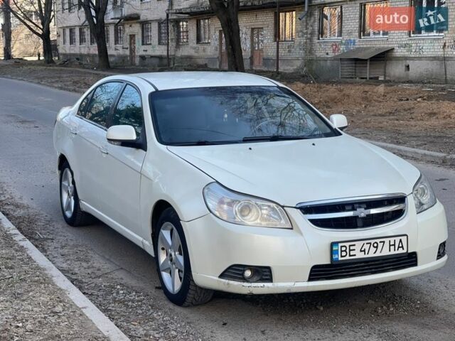 Белый Шевроле Эпика, объемом двигателя 1.99 л и пробегом 460 тыс. км за 4500 $, фото 1 на Automoto.ua