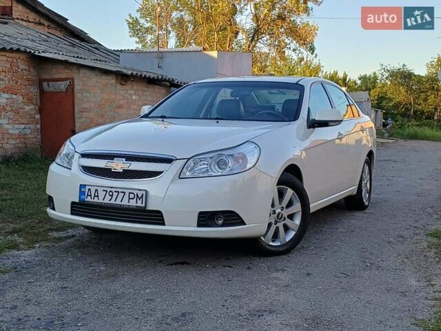 Белый Шевроле Эпика, объемом двигателя 2.5 л и пробегом 210 тыс. км за 6000 $, фото 1 на Automoto.ua