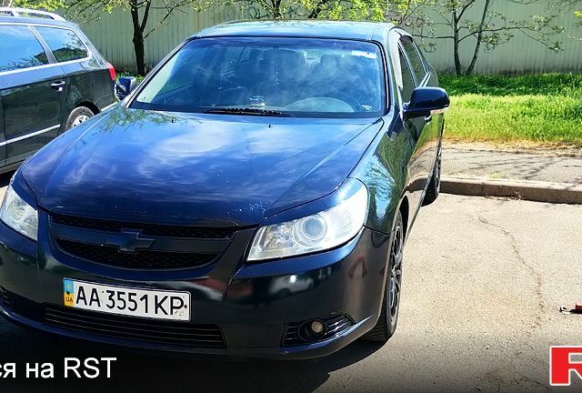Черный Шевроле Эпика, объемом двигателя 2.5 л и пробегом 200 тыс. км за 2300 $, фото 1 на Automoto.ua