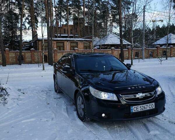 Черный Шевроле Эпика, объемом двигателя 2.5 л и пробегом 230 тыс. км за 5499 $, фото 1 на Automoto.ua