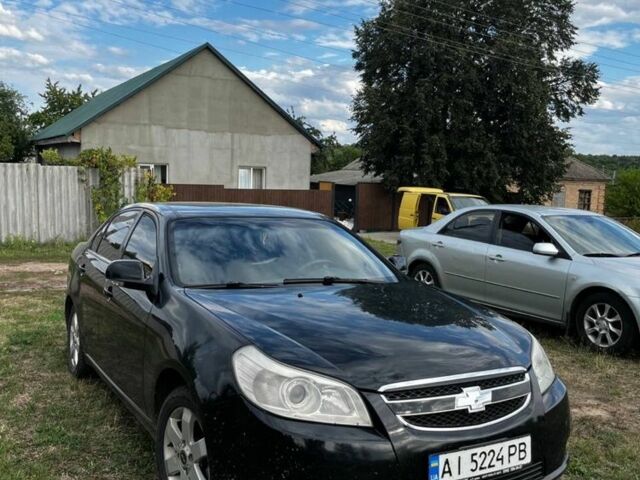 Черный Шевроле Эпика, объемом двигателя 2 л и пробегом 250 тыс. км за 3700 $, фото 1 на Automoto.ua