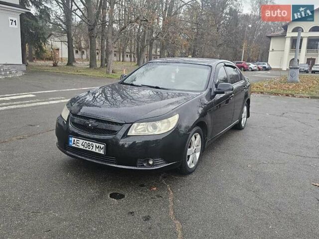 Черный Шевроле Эпика, объемом двигателя 2.49 л и пробегом 200 тыс. км за 3000 $, фото 1 на Automoto.ua