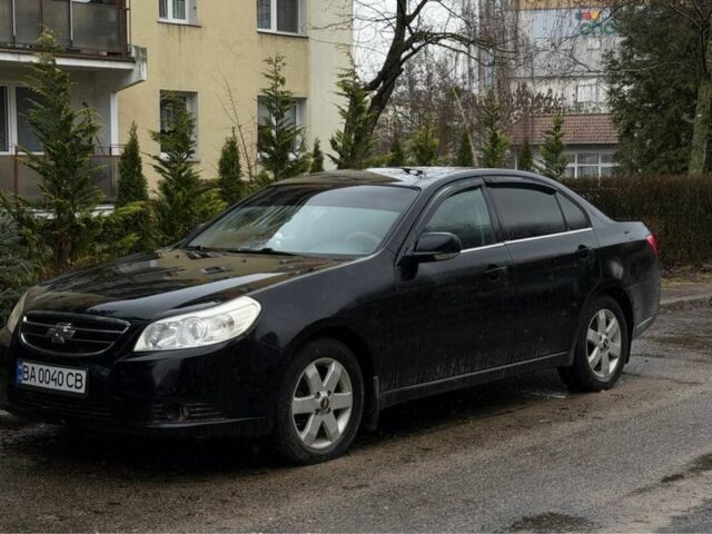 Черный Шевроле Эпика, объемом двигателя 2.4 л и пробегом 275 тыс. км за 3500 $, фото 1 на Automoto.ua