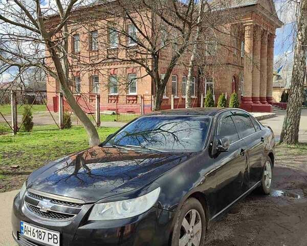 Черный Шевроле Эпика, объемом двигателя 2.5 л и пробегом 242 тыс. км за 3800 $, фото 1 на Automoto.ua