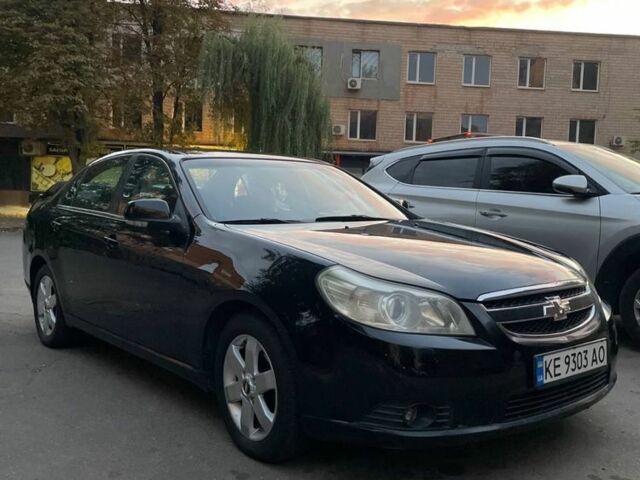 Черный Шевроле Эпика, объемом двигателя 2 л и пробегом 249 тыс. км за 5300 $, фото 1 на Automoto.ua