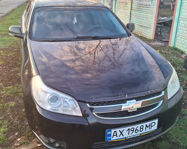 Черный Шевроле Эпика, объемом двигателя 2 л и пробегом 225 тыс. км за 5000 $, фото 1 на Automoto.ua