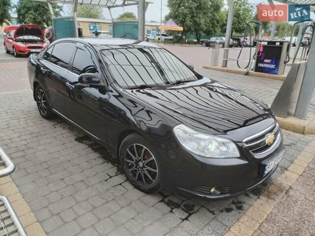 Черный Шевроле Эпика, объемом двигателя 2.49 л и пробегом 233 тыс. км за 5800 $, фото 1 на Automoto.ua