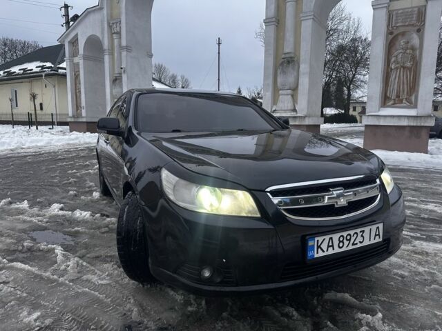 Черный Шевроле Эпика, объемом двигателя 2.5 л и пробегом 3 тыс. км за 2450 $, фото 1 на Automoto.ua