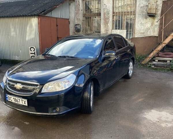 Черный Шевроле Эпика, объемом двигателя 2.5 л и пробегом 194 тыс. км за 4500 $, фото 1 на Automoto.ua